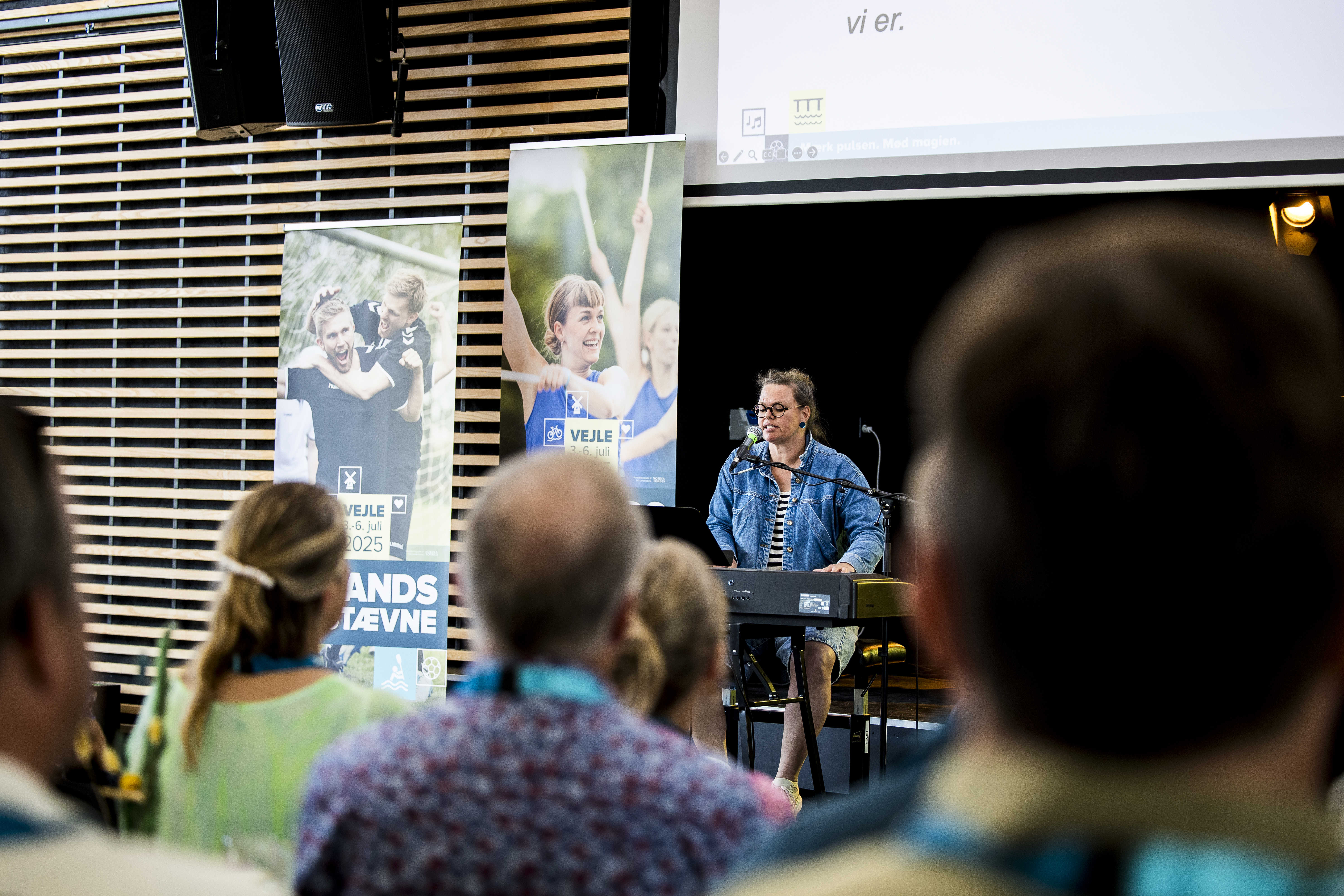 Fra åbningsreceptionen 3. juli